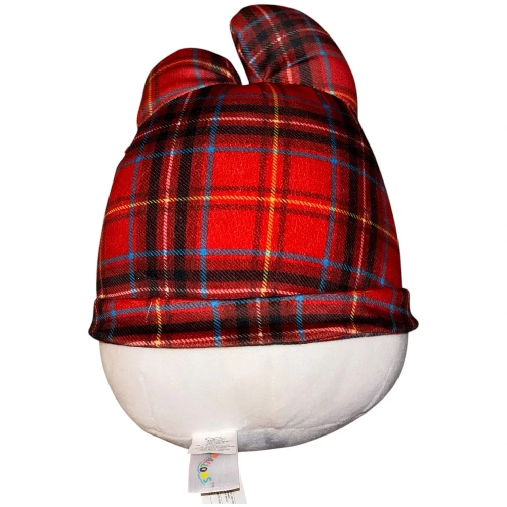 Sanrio My Melody | Squishmallows Plaid Holiday Plush | 11.5”
